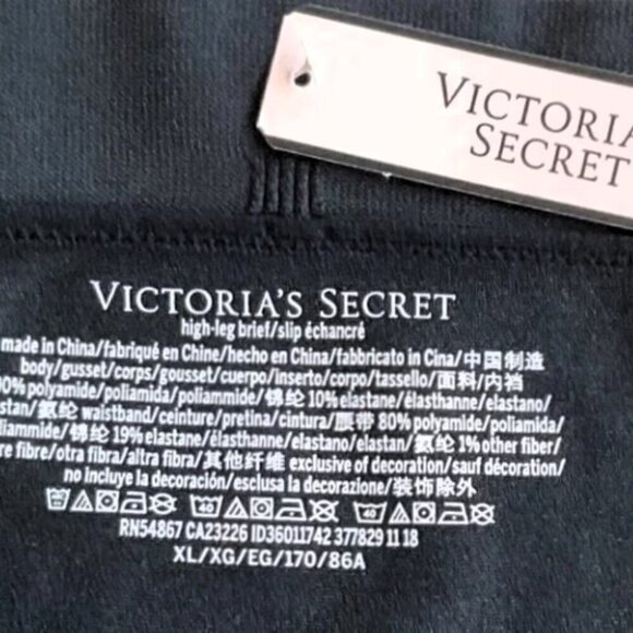 VICTORIA’S SECRET HIGH-LEG BRIEF PANTIES XL - Picture 3 of 4